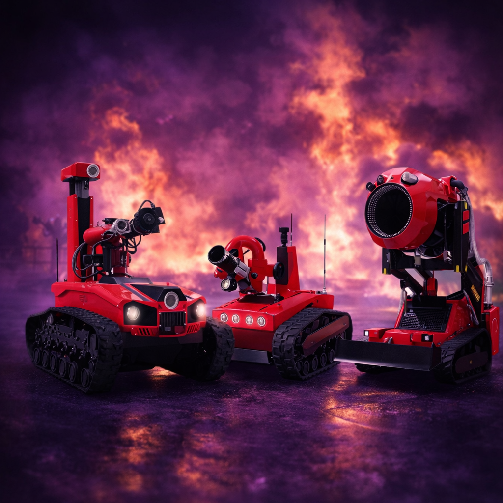 Firefighting Robots for Sale in Qatar | Robotix Market