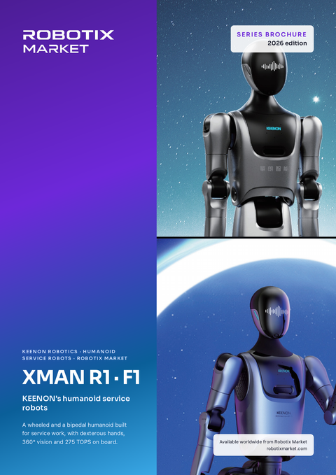Keenon XMAN-F1 Humanoider Roboter – Produktbroschüre