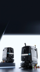 PUDU BG1 Pro AI-Native Large Scrubber-Dryer Robot
