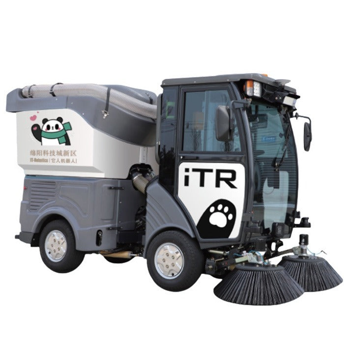 iTR Robot OM1 Outdoor Municipal Street Sweeper