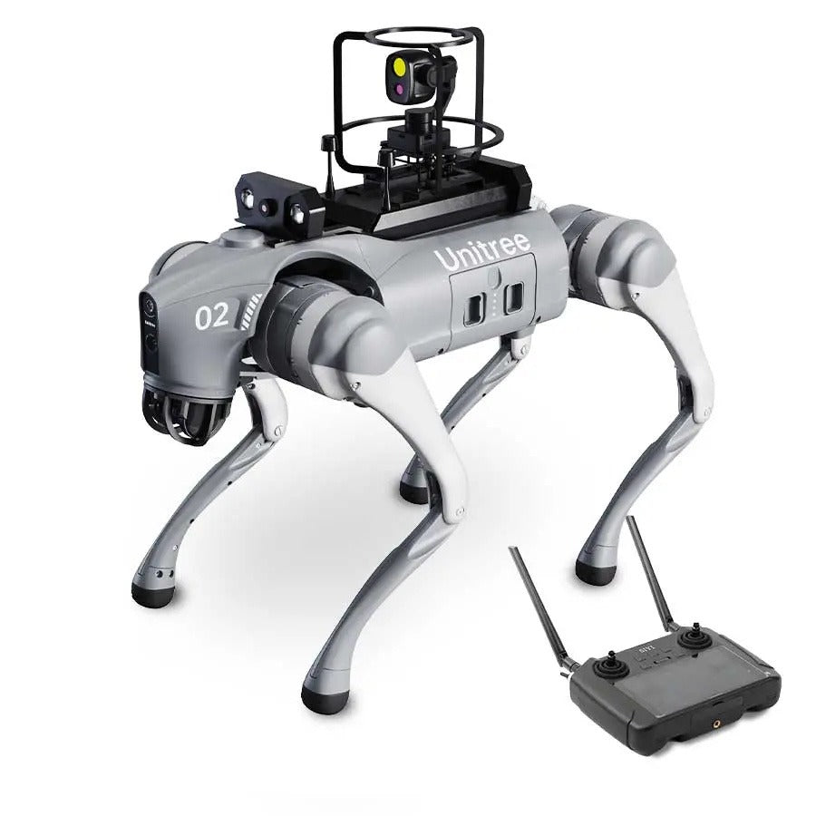 Unitree Go2-W Ent-MTPTZ Wheeled Quadruped Inspection Robot
